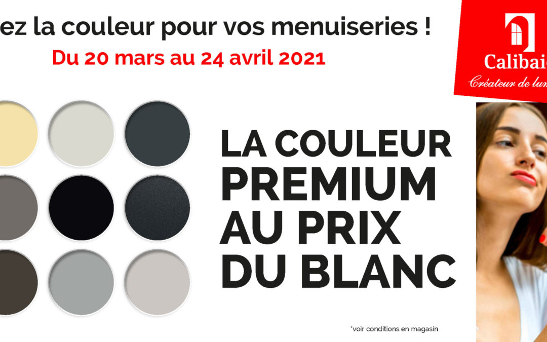 Osez la couleur pour vos menuiseries